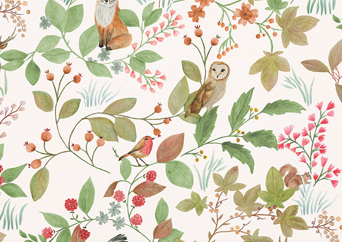 Hedgerow Velvet, Loralei - Roman Blind - Image 7